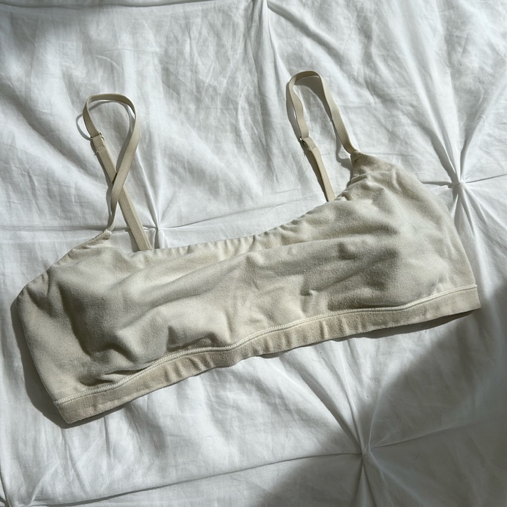Skims Cotton jersey scoop bralette